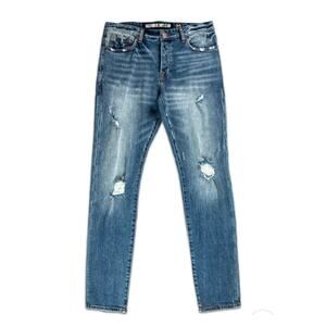 NWT Billionaire Boys Club Men’s Trek Jean 30/32 Polaris SLIM BBK Buttonfly